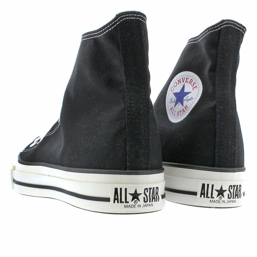 Converse Canvas All Star J HI Black CHUCK TAYLOR MADE IN JAPAN Size:9 ( 27.5cm): купить с доставкой из США, цена 22 799 руб - (393684789500)